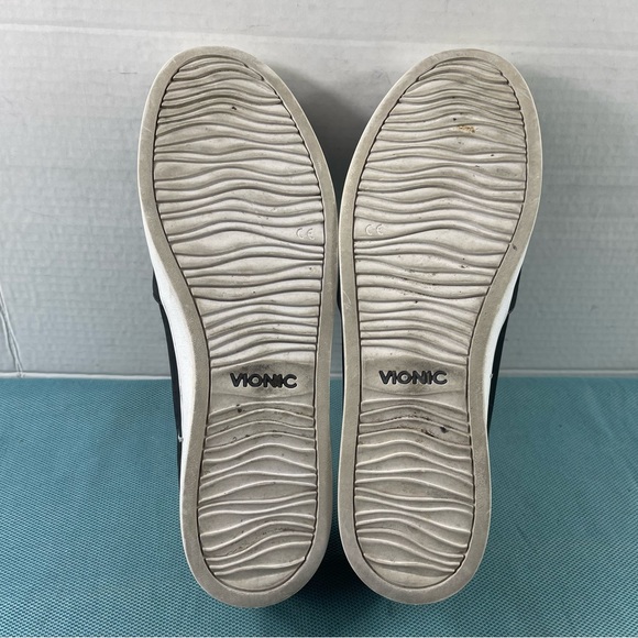 Vionic midi Womens Shoes Black Suede Slip On Stretch Comfort Loafers Flats - Picture 8 of 13